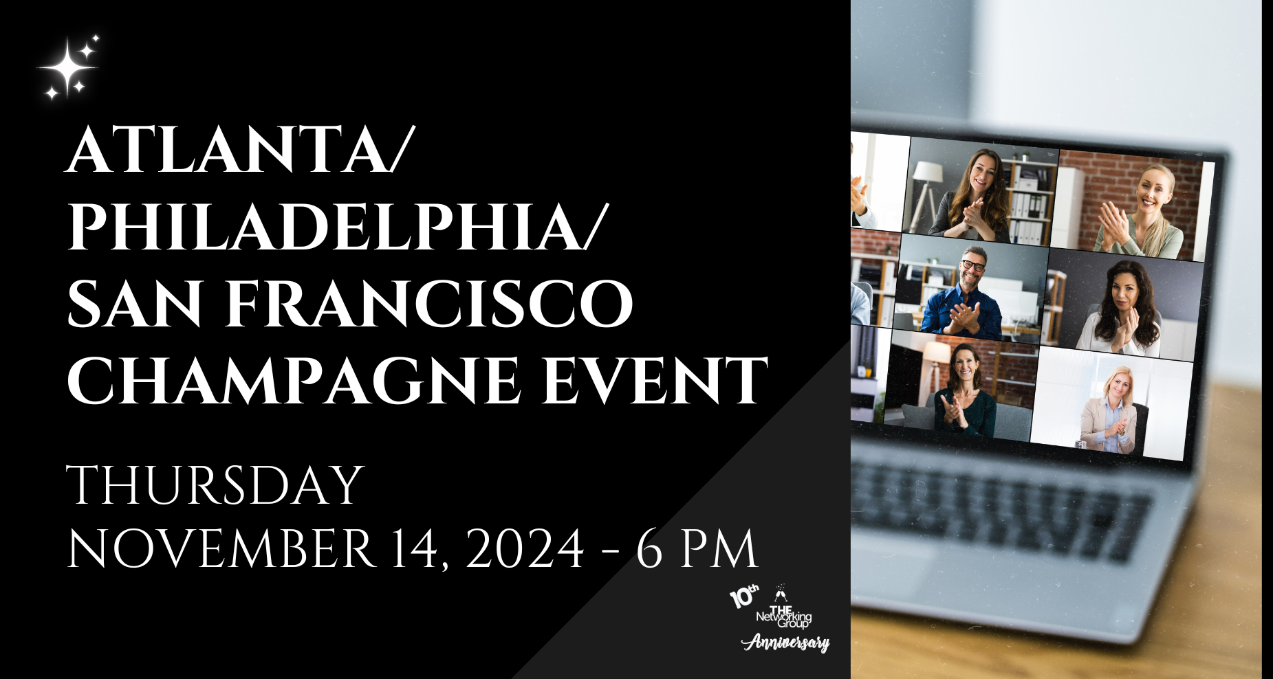 Atlanta/Philadelphia/San Francisco Champagne Event