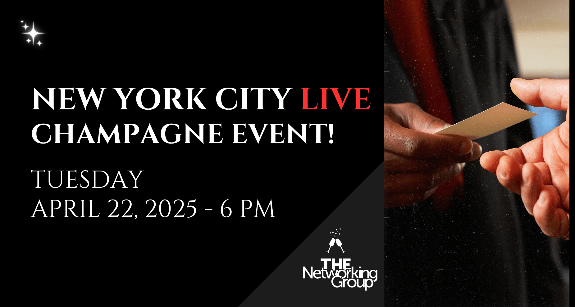 New York City Champagne Event Live