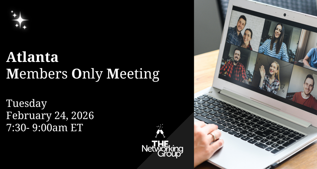 Stock photo virtual Atlanta Members Only Meeting