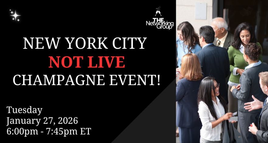 NYC "NOT LIVE" Networking Event | High-Energy Business Networking