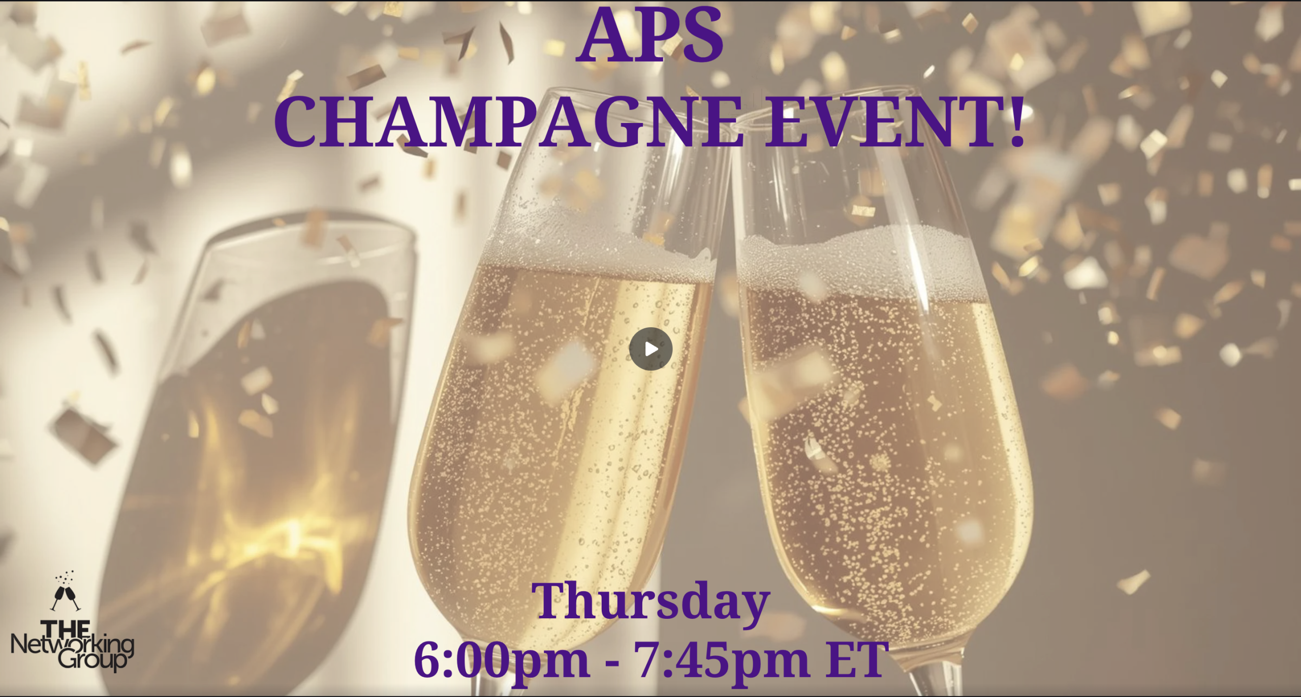 APS Champagne Event